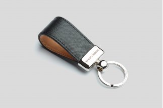 Saffiano Leather keychain